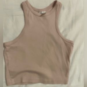 Light pink crop top